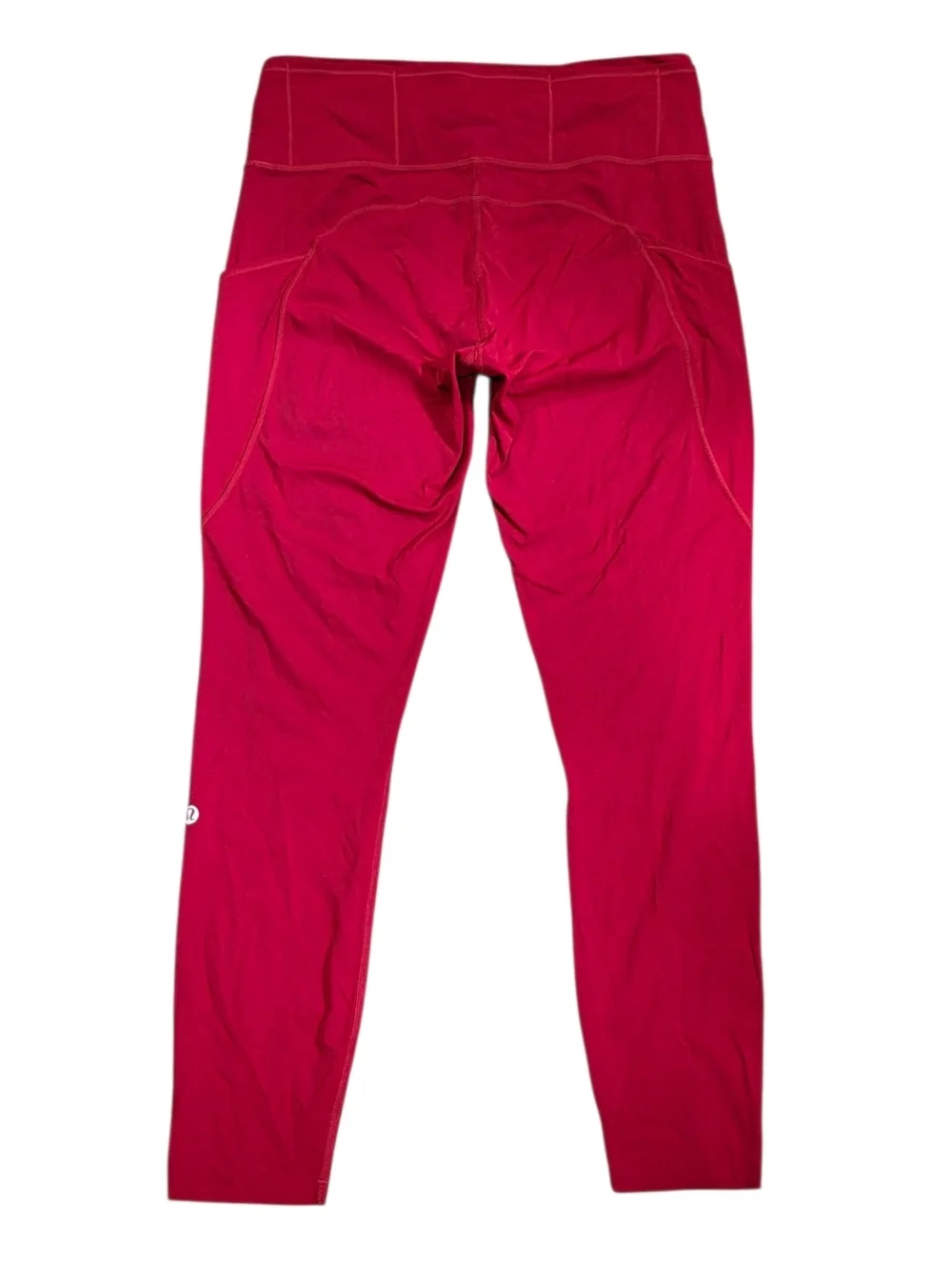 Lululemon Fast and Free Tights Dark Red Size 8 Activewear